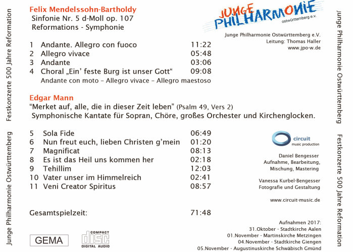 CD Rückseite